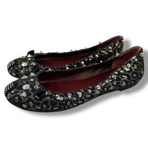 Marc by Marc Jacobs Punk Mouse Studded Ballet Flats 10.5